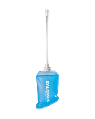 Fľaša SALOMON SOFTFLASK 500/17 STRAW 28 Clear Blue